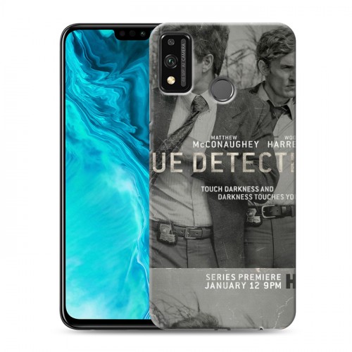 Дизайнерский силиконовый чехол для Huawei Honor 9X Lite Настоящий детектив