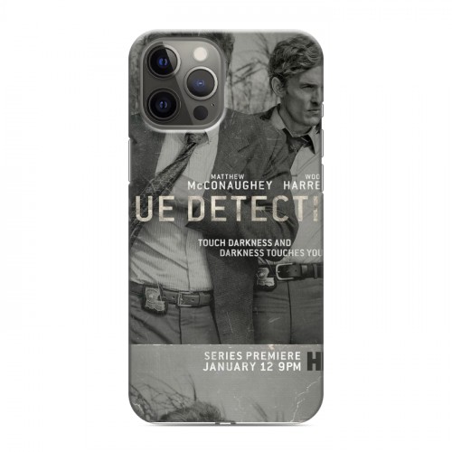 Дизайнерский силиконовый чехол для Iphone 12 Pro Max Настоящий детектив
