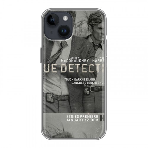 Дизайнерский пластиковый чехол для Iphone 14 Настоящий детектив