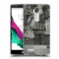 Дизайнерский пластиковый чехол для LG G4 Настоящий детектив