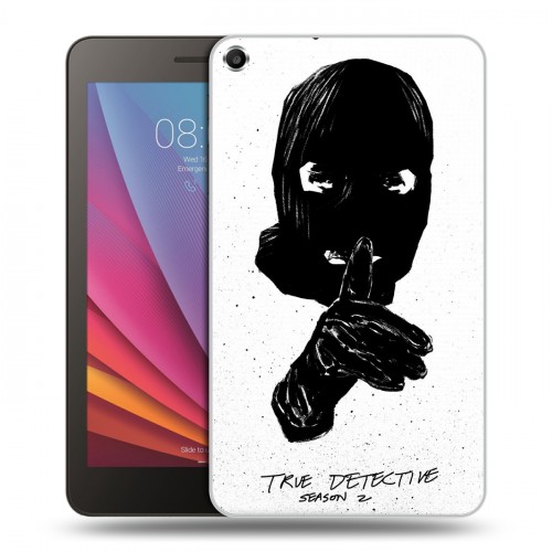 Дизайнерский силиконовый чехол для Huawei MediaPad T1 7.0 Настоящий детектив