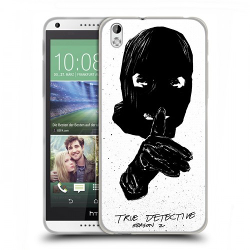 Дизайнерский пластиковый чехол для HTC Desire 816 Настоящий детектив