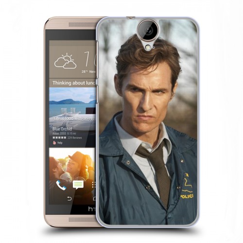 Дизайнерский силиконовый чехол для HTC One E9+ Настоящий детектив