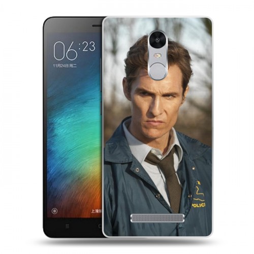 Дизайнерский пластиковый чехол для Xiaomi RedMi Note 3 Настоящий детектив