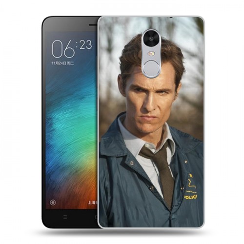 Дизайнерский силиконовый чехол для Xiaomi RedMi Pro Настоящий детектив