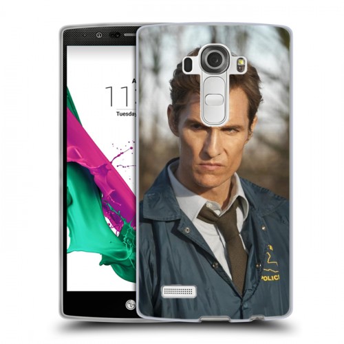 Дизайнерский пластиковый чехол для LG G4 Настоящий детектив