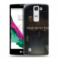 Дизайнерский пластиковый чехол для LG G4c Настоящий детектив