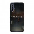 Дизайнерский силиконовый чехол для Huawei Honor 20 Настоящий детектив