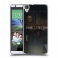 Дизайнерский силиконовый чехол для HTC Desire 820 Настоящий детектив
