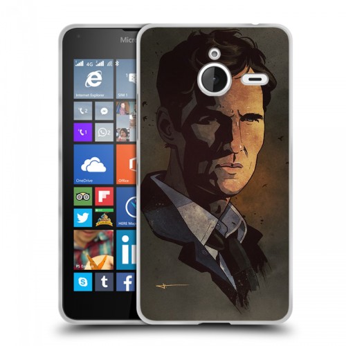 Дизайнерский пластиковый чехол для Microsoft Lumia 640 XL Настоящий детектив