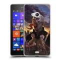 Дизайнерский пластиковый чехол для Microsoft Lumia 540 Штамм