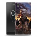 Дизайнерский пластиковый чехол для Sony Xperia L1 Штамм