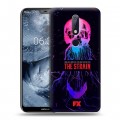 Дизайнерский пластиковый чехол для Nokia 6.1 Plus Штамм