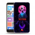 Дизайнерский пластиковый чехол для Nokia Lumia 1320 Штамм