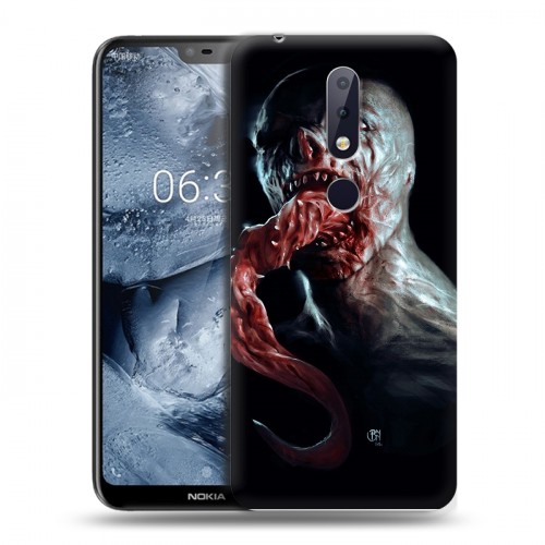 Дизайнерский пластиковый чехол для Nokia 6.1 Plus Штамм