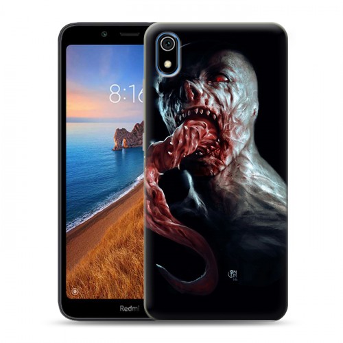 Дизайнерский силиконовый чехол для Xiaomi RedMi 7A Штамм