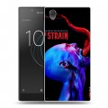 Дизайнерский пластиковый чехол для Sony Xperia L1 Штамм