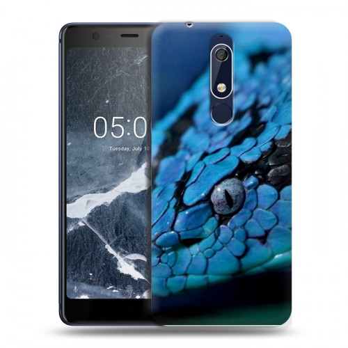 Дизайнерский пластиковый чехол для Nokia 5.1 Змеи