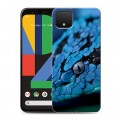 Дизайнерский пластиковый чехол для Google Pixel 4 Змеи