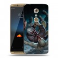 Дизайнерский пластиковый чехол для ZTE Axon 7 Штамм