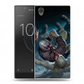 Дизайнерский пластиковый чехол для Sony Xperia L1 Штамм