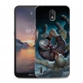 Дизайнерский силиконовый чехол для Nokia 1.3 Штамм