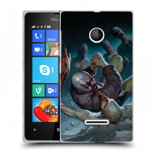 Дизайнерский пластиковый чехол для Microsoft Lumia 435 Штамм