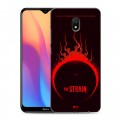 Дизайнерский силиконовый с усиленными углами чехол для Xiaomi RedMi 8A Штамм