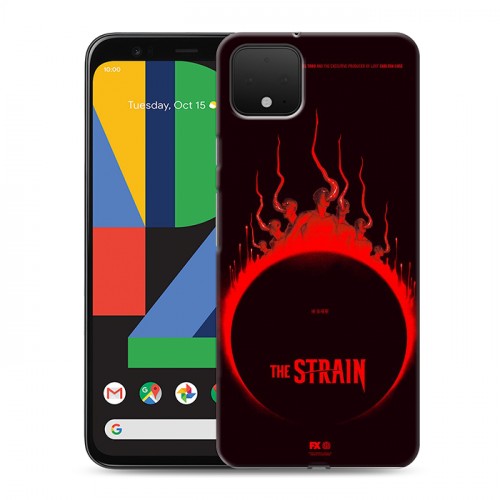 Дизайнерский пластиковый чехол для Google Pixel 4 Штамм