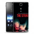 Дизайнерский пластиковый чехол для Sony Xperia TX Штамм