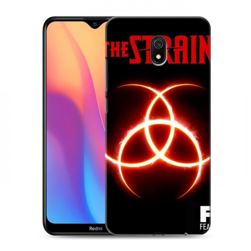 Дизайнерский силиконовый с усиленными углами чехол для Xiaomi RedMi 8A Штамм