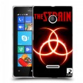 Дизайнерский пластиковый чехол для Microsoft Lumia 435 Штамм