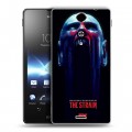 Дизайнерский пластиковый чехол для Sony Xperia TX Штамм