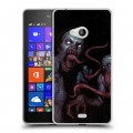 Дизайнерский пластиковый чехол для Microsoft Lumia 540 Штамм