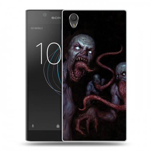 Дизайнерский пластиковый чехол для Sony Xperia L1 Штамм