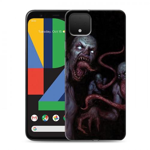 Дизайнерский пластиковый чехол для Google Pixel 4 Штамм