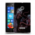 Дизайнерский пластиковый чехол для Microsoft Lumia 435 Штамм