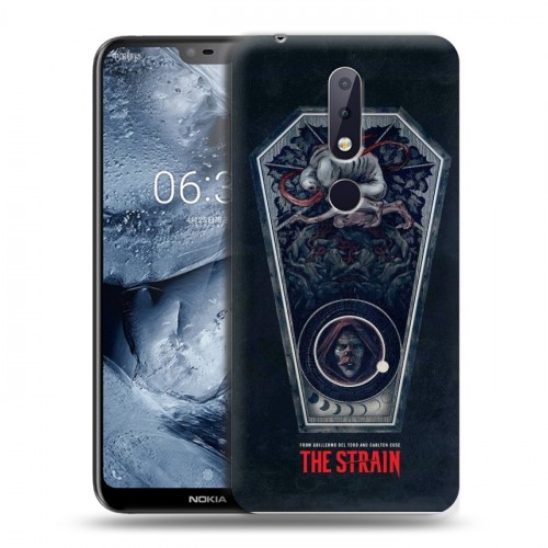 Дизайнерский силиконовый чехол для Nokia 6.1 Plus Штамм