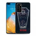 Дизайнерский пластиковый чехол для Huawei P40 Штамм