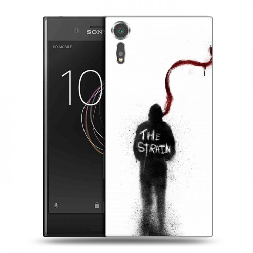 Дизайнерский пластиковый чехол для Sony Xperia XZs Штамм