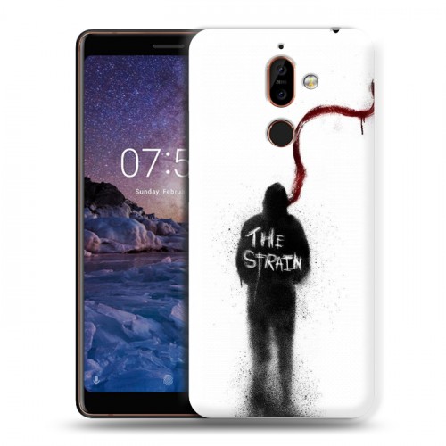 Дизайнерский пластиковый чехол для Nokia 7 Plus Штамм