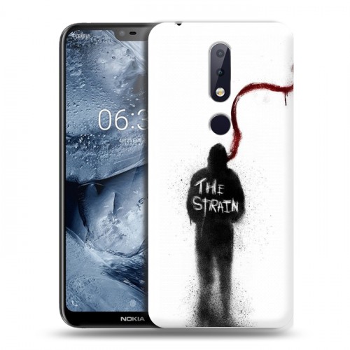 Дизайнерский пластиковый чехол для Nokia 6.1 Plus Штамм