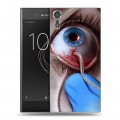 Дизайнерский пластиковый чехол для Sony Xperia XZs Штамм