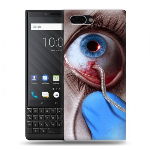 Дизайнерский пластиковый чехол для BlackBerry KEY2 Штамм