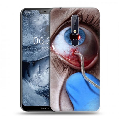 Дизайнерский пластиковый чехол для Nokia 6.1 Plus Штамм