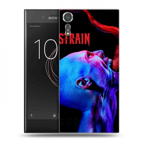 Дизайнерский пластиковый чехол для Sony Xperia XZs Штамм