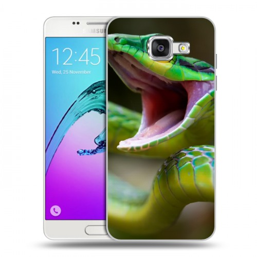 Дизайнерский силиконовый чехол для Samsung Galaxy A5 (2016) Змеи