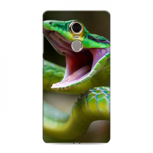 Дизайнерский силиконовый чехол для Xiaomi RedMi Note 4 Змеи