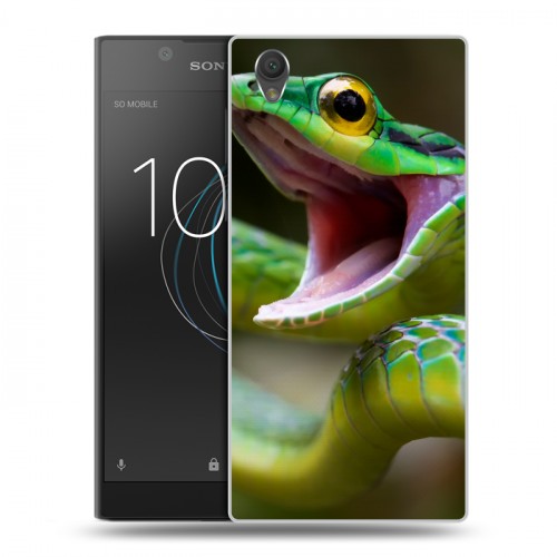 Дизайнерский пластиковый чехол для Sony Xperia L1 Змеи