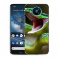 Дизайнерский силиконовый чехол для Nokia 8.3 Змеи